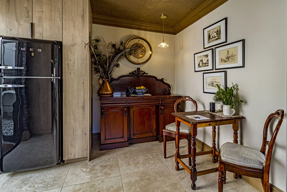 _MG_9890 Antique sideboard and small dining table